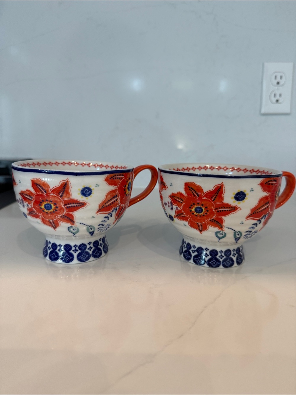 2 Anthropologie coffee mugs